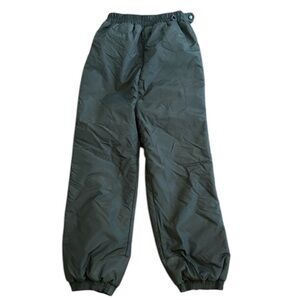COLUMBIA SKI SNOW PANTS BLACK WOMENS INSULATED WATERPROOF MEDIUM